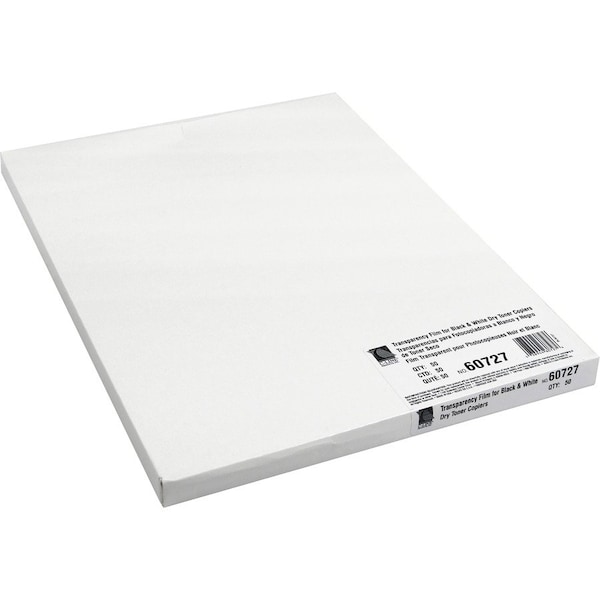 C-Line Products Paper Copier Transparency Film, Ltr, 50/BX, CL 50PK CLI60727 - main